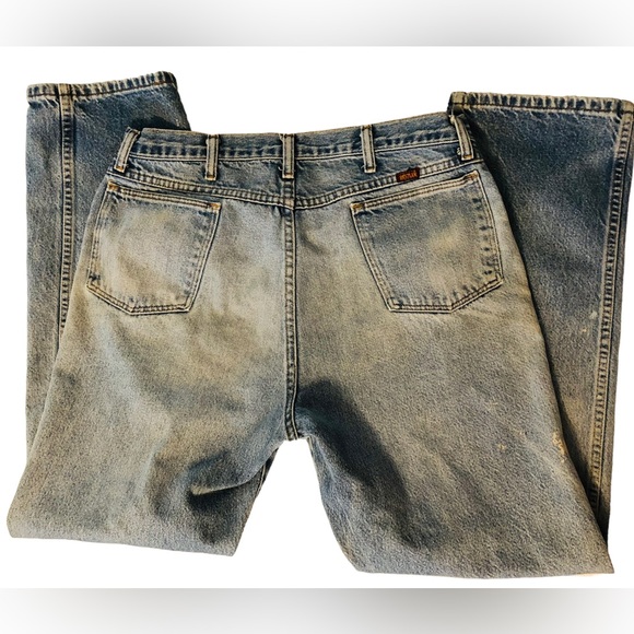 Vintage Rustler Distressed Jeans - Picture 2 of 8